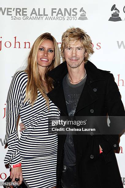 Musician Duff McKagan arrives at John Varvatos Los Angeles on January 28, 2010 in West Hollywood, California.