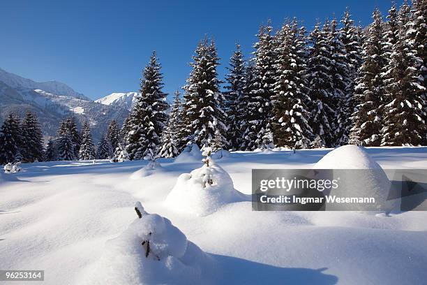 winter in tirol - lermoos - lermoos stock-fotos und bilder