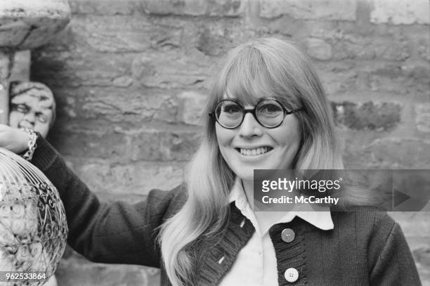Cynthia Lennon , former wife of John Lennon, posed on 29th July 1970. Cynthia Lennon is about to marry Italian film director Roberto Bassanini.