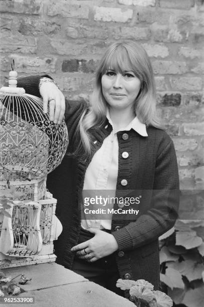 Cynthia Lennon , former wife of John Lennon, posed on 29th July 1970. Cynthia Lennon is about to marry Italian film director Roberto Bassanini.