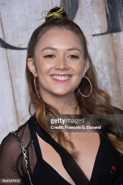 Billie Lourd attends the Christian Dior Couture S/S19 Cruise Collection Photocall At Grandes Ecuries De Chantillyon May 25, 2018 in Chantilly, France.