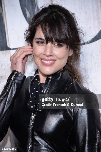 Adriana Ugarte attends the Christian Dior Couture S/S19 Cruise Collection Photocall At Grandes Ecuries De Chantillyon May 25, 2018 in Chantilly,...