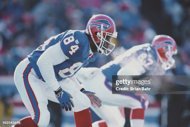 Lonnie Johnson, Tight End for the Buffalo Bills during the American Football Conference East game against the Jacksonville Jaguars on 14th December...