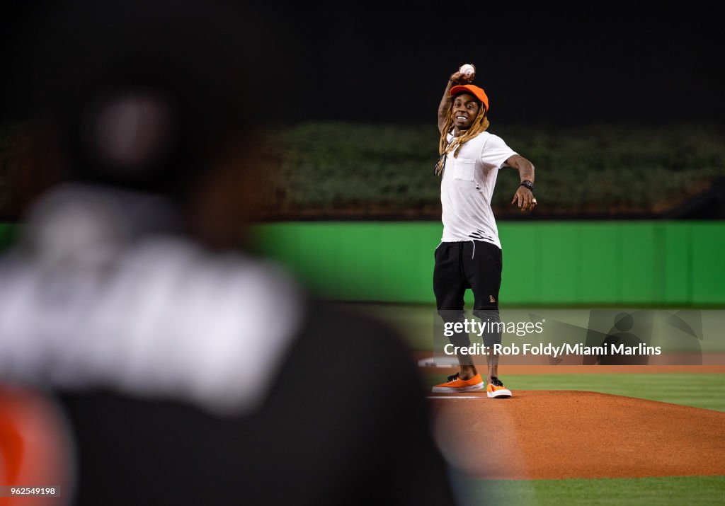 Washington Nationals v Miami Marlins