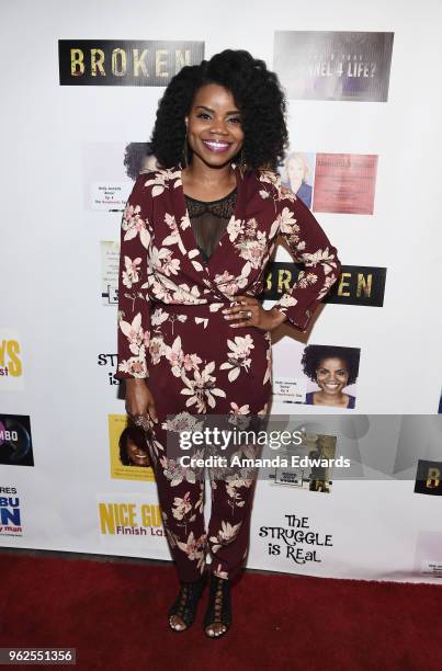 Actress Kelly Jenrette arrives at the FYC Us Independents Screenings and Red Carpet at the Elks Lodge on May 25, 2018 in Van Nuys, California.