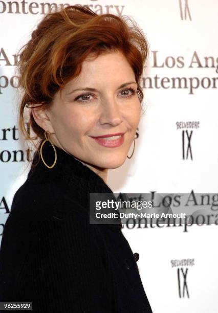 Melinda McGraw attends Opening Night of Art Los Angeles Contemporary at Pacific Design Center on January 28, 2010 in West Hollywood, California.