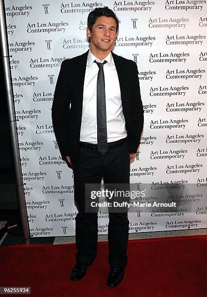 David Burtka attends Opening Night of Art Los Angeles Contemporary at Pacific Design Center on January 28, 2010 in West Hollywood, California.