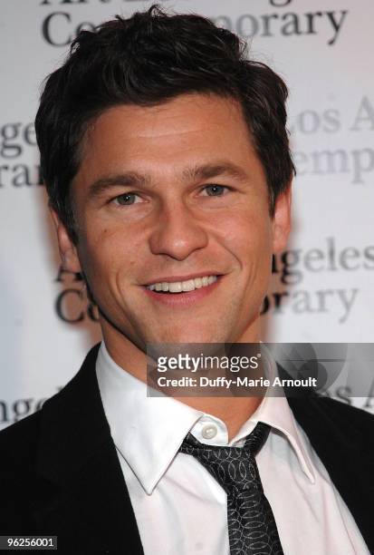 David Burtka attends Opening Night of Art Los Angeles Contemporary at Pacific Design Center on January 28, 2010 in West Hollywood, California.
