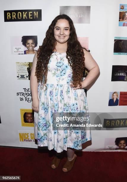 Actress Rory Ogden arrives at the FYC Us Independents Screenings and Red Carpet at the Elks Lodge on May 25, 2018 in Van Nuys, California.