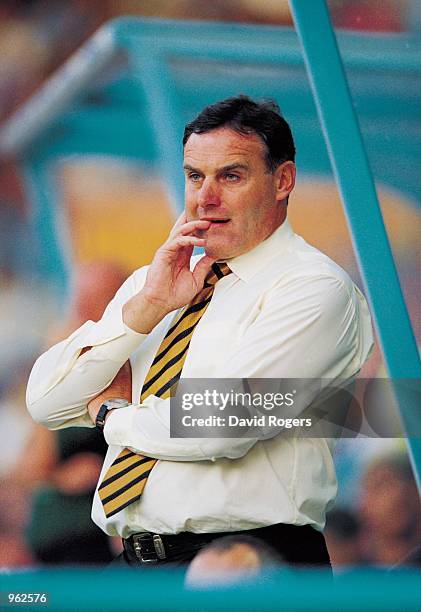 Wolves manager Dave Jones looks on during the Nationwide Division One match between Coventry City and Wolverhampton Wanderers played at Highfield...