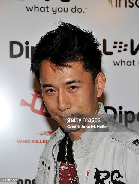 Actor James Kyson-Lee attends the 1st Annual Data Awards presented by wil.i.am, the Black Eyed Peas and Dipdive at the Palladium on January 28, 2010...