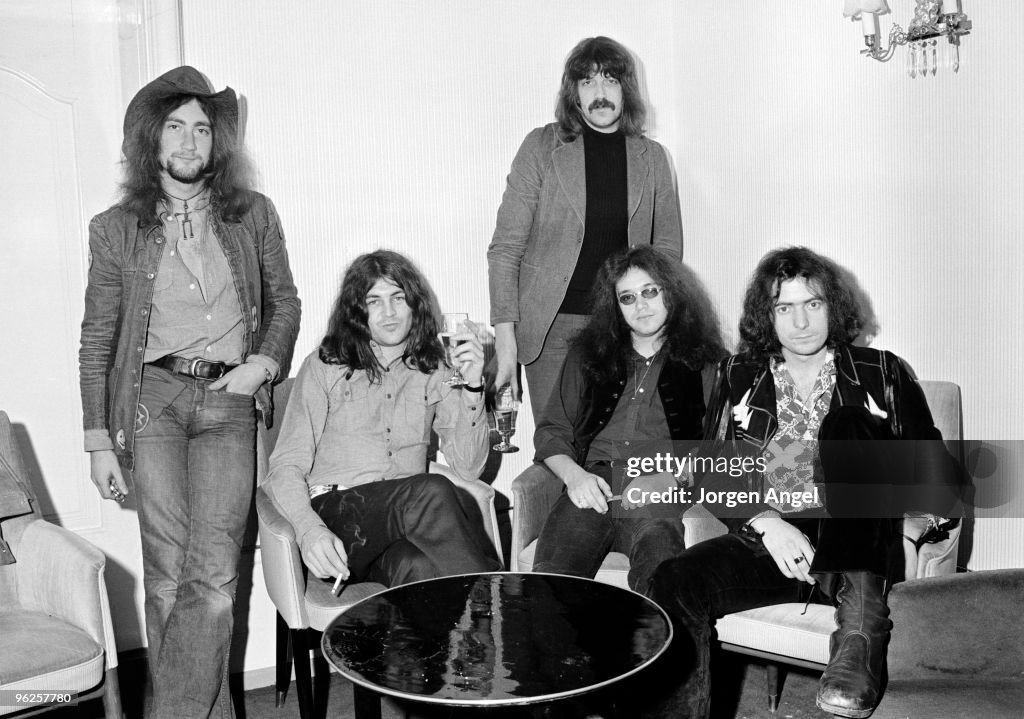 Deep Purple Portraits In Copenhagen