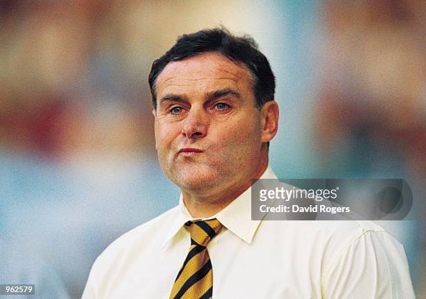 Wolves Manager Dave Jones watches the action during the Nationwide Division One match between Coventry and Wolverhampton Wanderers played at...