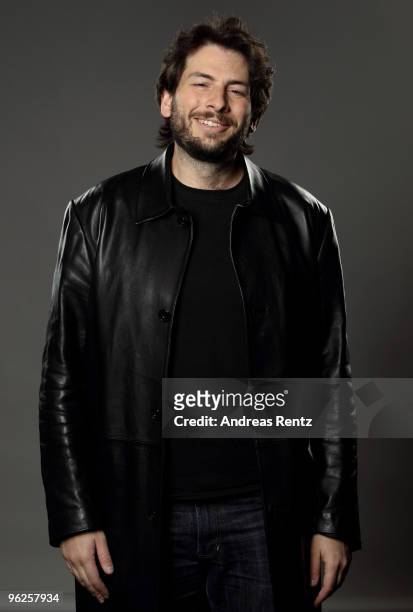 Blaise Aguera Y Arcas of Microsoft poses during a portrait session at the Digital Life Design conference at HVB Forum on January 26, 2010 in Munich,...
