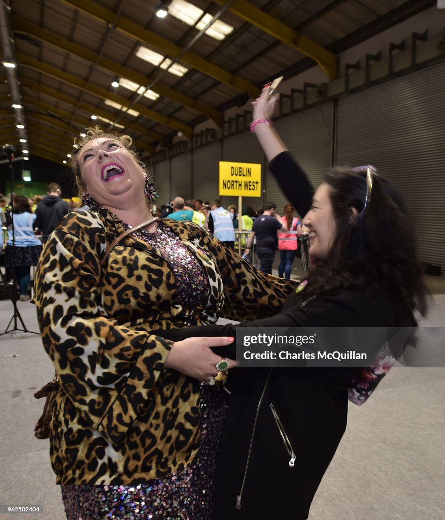 Votes Are Counted In Ireland's Abortion Referendum