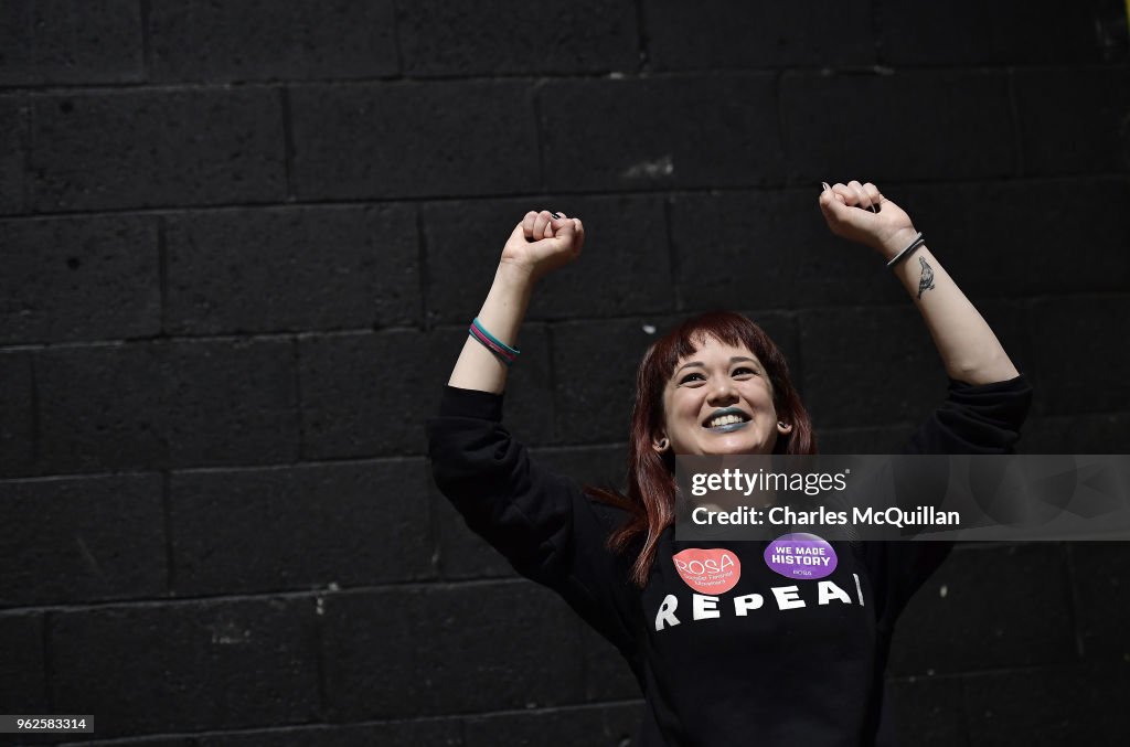 Votes Are Counted In Ireland's Abortion Referendum