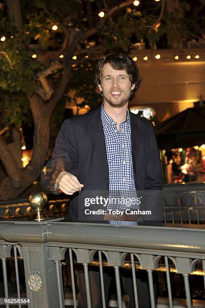 Jon Heder makes a suprise appearence at Touchstone Pictures 'When In Rome' Girls Night Out Event held at The Grove on January 28, 2010 in Los...