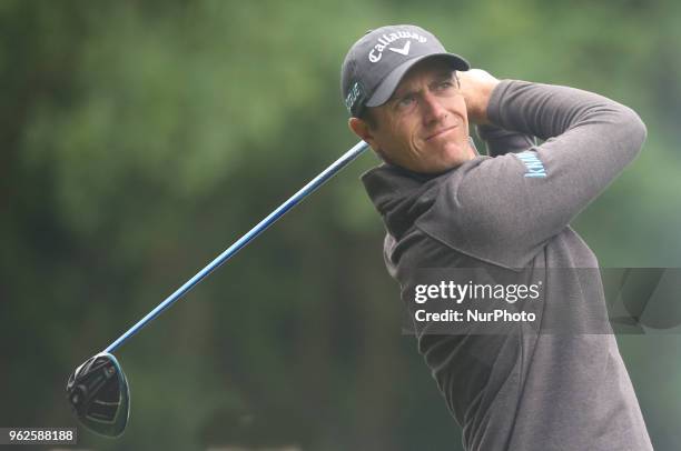 Nicolas Colsaerts during The BMW PGA Championship Round 2 at Wentworth Club Virgnia Water, Surrey, United Kingdom on 25 May 2018