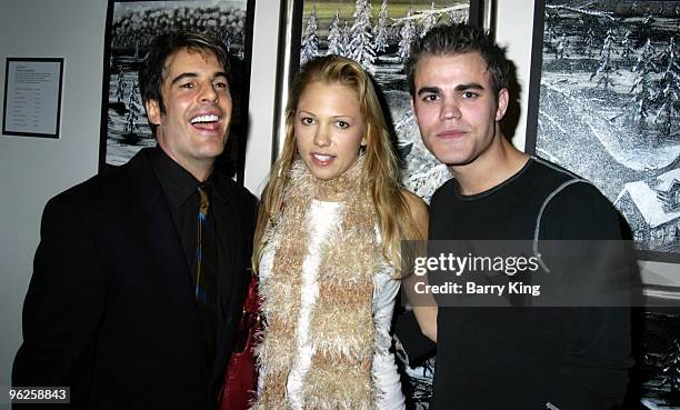 Thom Bierdz, Marnette Patterson and Paul Wesley