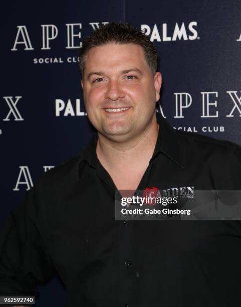 Clique Hospitality intoxicologist Eric Hobbie attends the grand opening of Apex Social Club and Camden Cocktail Lounge at the Palms Casino Resort on...