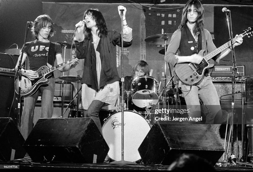 Patti Smith Group Portraits In Copenhagen