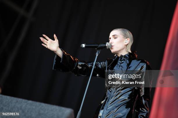 Lykke Li performs at the BBC Biggest Weekend at Titanic Slipways on May 25, 2018 in Belfast, Northern Ireland.