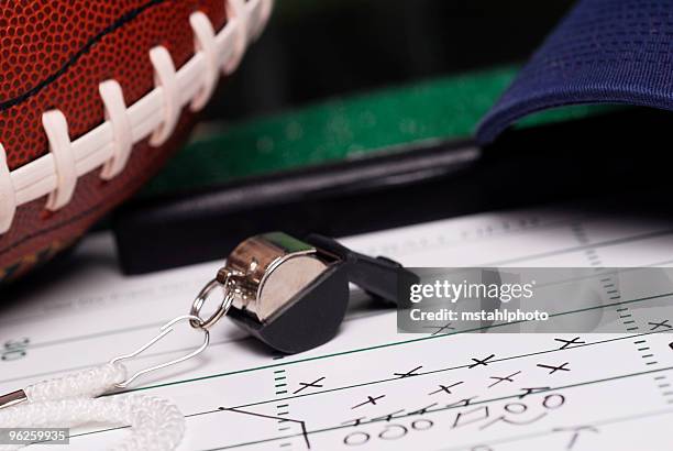 football game plan - football strategy stock pictures, royalty-free photos & images