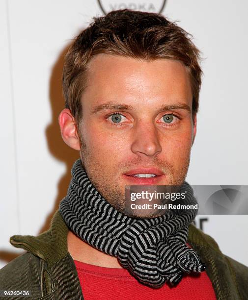 Actor Jesse Spencer arrives at Artists For Haiti Benefit on January 28, 2010 in Santa Monica, California.