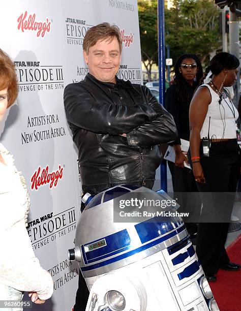 Mark Hamill and R2-D2