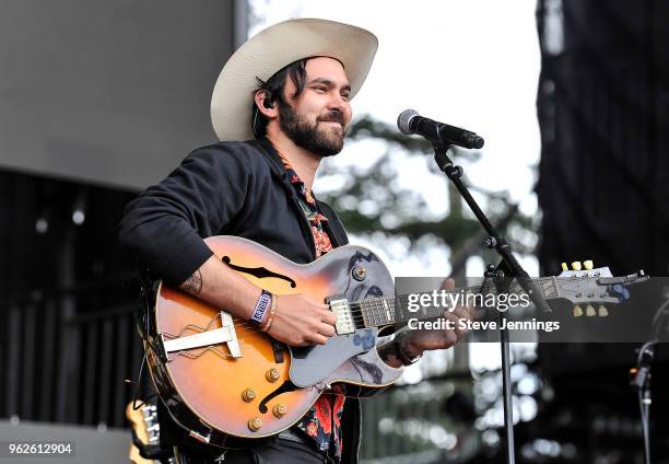 Singer Shakey Graves performs on Day 1 of BottleRock Napa Valley Music Festival at Napa Valley Expo on May 25, 2018 in Napa, California.