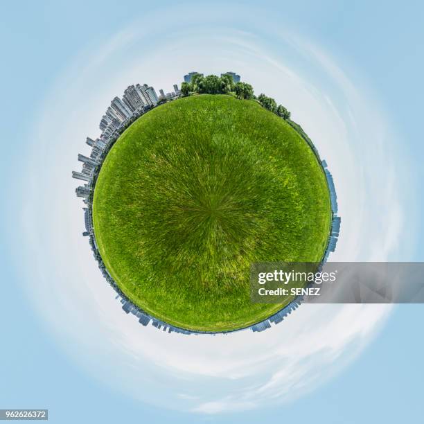 little planet effect - cross section of earth stock pictures, royalty-free photos & images