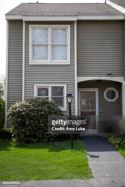 The exterior of NXIVM founder Keith Raniere's townhome at 8 Hale Drive in Halfmoon, New York on Thursday, May 3, 2018. Raniere was arrested by the...