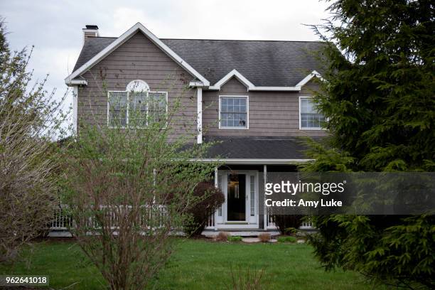 The home of NXIVM President, Nancy Salzman, at 3 Oregon Trail in Waterford, New York on Thursday, May 3, 2018. Salzman's home was raided by the FBI...