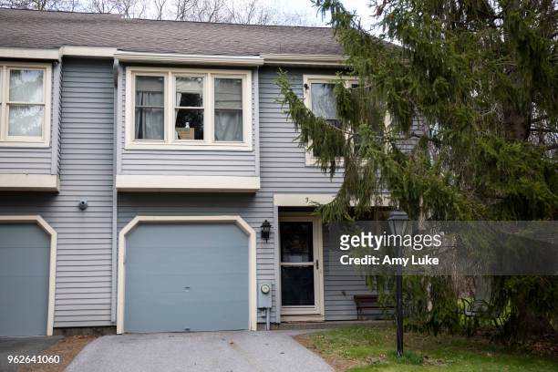 The exterior of the former townhome of NXIVM founder Keith Raniere at 3 Flintlock Lane in Clifton Park, New York on Thursday, May 3, 2018. Raniere...