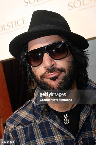 Musician Rami Jaffee of the Foo Fighters at the Solstice Sunglass Boutique and Safilo USA at 2010 GRAMMY Gift Lounge held at Staples Center on...