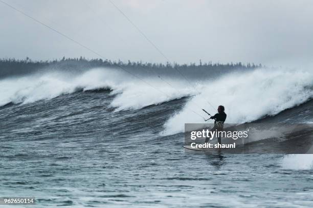 kiteboarding - drysuit stock pictures, royalty-free photos & images