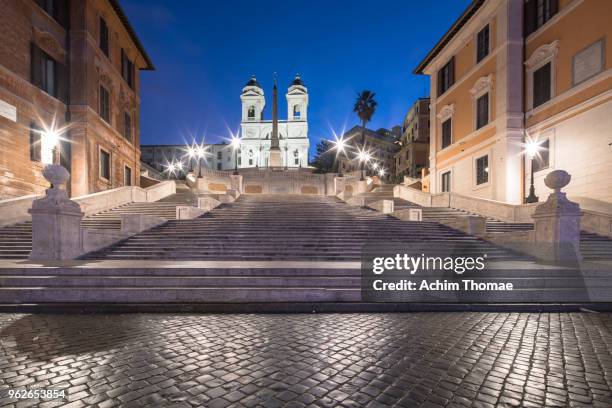 spanish steps, rome, italy, europe - treppe 個照片及圖片檔