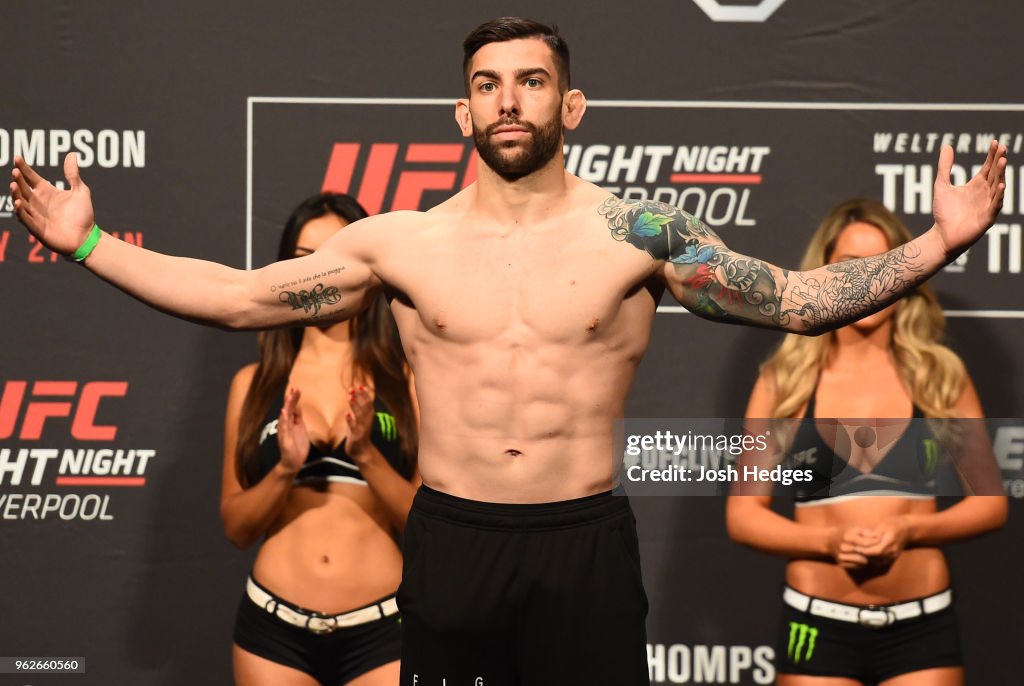UFC Fight Night: Weigh-in