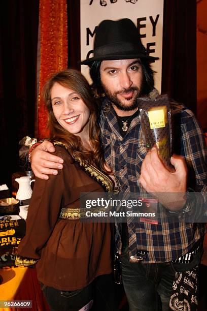 Musician Rami Jaffee of the Foo Fighters attends the 52nd Annual GRAMMY Awards GRAMMY Gift Lounge Day 1 held at the Staples Center on January 28,...