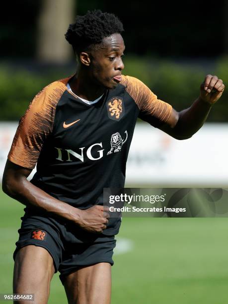 Terence Kongolo of Holland during the Training Holland at the KNVB Campus on May 26, 2018 in Zeist Netherlands