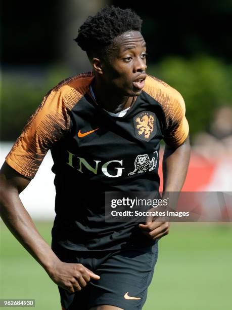 Terence Kongolo of Holland during the Training Holland at the KNVB Campus on May 26, 2018 in Zeist Netherlands