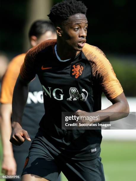 Terence Kongolo of Holland during the Training Holland at the KNVB Campus on May 26, 2018 in Zeist Netherlands