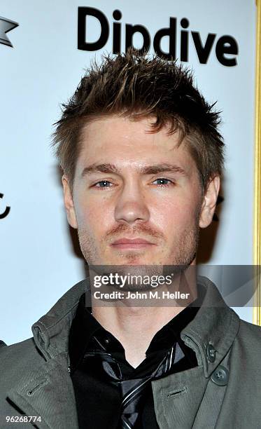 Actor Chad Michael Murray attends the 1st Annual Data Awards presented by wil.i.am, the Black Eyed Peas and Dipdive at the Palladium on January 28,...