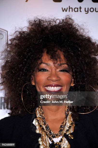 Singer/songwriter Jody Watley attends the 1st Annual Data Awards presented by wil.i.am, the Black Eyed Peas and Dipdive at the Palladium on January...