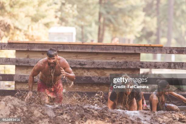 mud run! - fundraising concept stock pictures, royalty-free photos & images