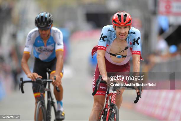 Arrival / Jose Goncalves of Portugal and Team Katusha-Alpecin / during the 101st Tour of Italy 2018, Stage 20 a 214km stage from Susa to Cervinia...