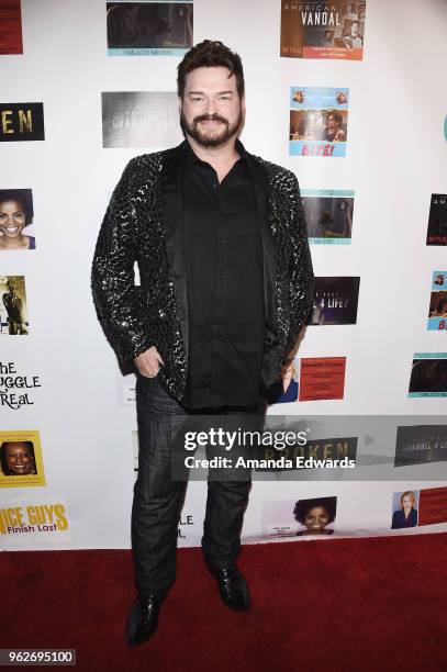 Actor Jayson Bernard arrives at the FYC Us Independents Screenings and Red Carpet at the Elks Lodge on May 25, 2018 in Van Nuys, California.