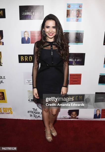 Actress Juliana Betancourth arrives at the FYC Us Independents Screenings and Red Carpet at the Elks Lodge on May 25, 2018 in Van Nuys, California.