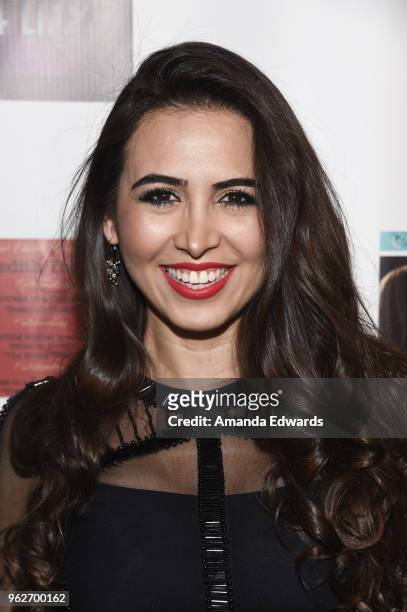 Actress Juliana Betancourth arrives at the FYC Us Independents Screenings and Red Carpet at the Elks Lodge on May 25, 2018 in Van Nuys, California.
