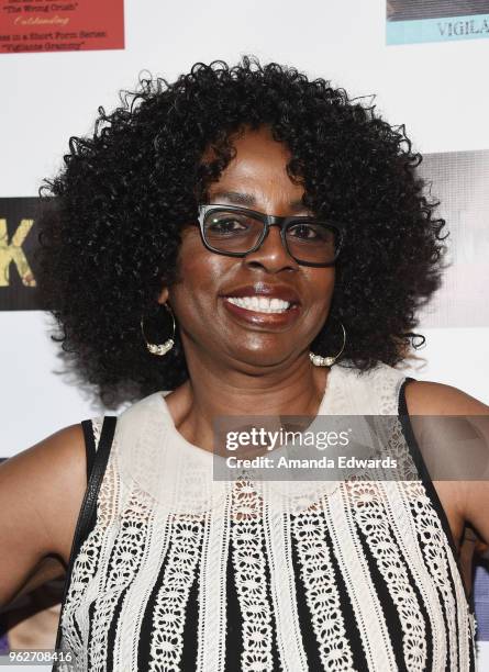 Brenda Marshall McClure arrives at the FYC Us Independents Screenings and Red Carpet at the Elks Lodge on May 25, 2018 in Van Nuys, California.